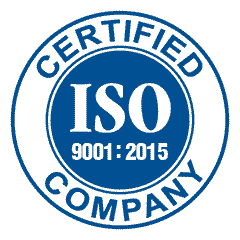 ISO 9001:2015 certified company